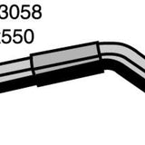 Hose - Bottom NISSAN Terrano 2.4L CH3058 - MACKAY