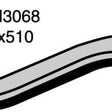 Hose - Bottom MAZDA Bravo 2.6L CH3068 - MACKAY