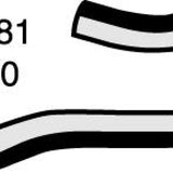 Hose - Heater LEXUS IS200 2.0L CH3081 - MACKAY