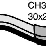 Hose - Top DAIHATSU Feroza 1.6L 4 cyl CH3094 - MACKAY