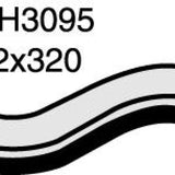Hose - Top MITSUBISHI Triton 2.4L 4G64 CH3095 - MACKAY
