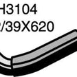 Hose - Bottom NISSAN PATROL 3.0L ZD30 Turbo CH3104 - MACKAY