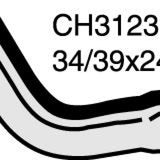 Hose - Top NISSAN 300ZX 3.0L V6 DOHC VG30 CH3123 - MACKAY