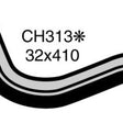 Hose - Bottom HOLDEN GEMINI 1.8L Diesel CH313 - MACKAY