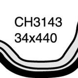 Hose - Top NISSAN Silvia CA18DET 1.8L CH3143 - MACKAY