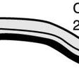 Hose - Bottom NISSAN S-Cargo 1.5L E15 SOHC CH3152 - MACKAY