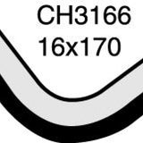 Hose - Heater TOYOTA Corolla 1.6L CH3166 - MACKAY