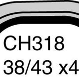 Hose - Bottom FORD 206E 6 CYL 12V OHV CH318 - MACKAY
