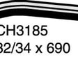 Hose - Top NISSAN Bluebird 2.0L CD20 CH3185 - MACKAY