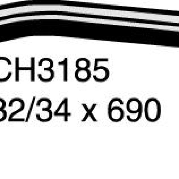 Hose - Top NISSAN Bluebird 2.0L CD20 CH3185 - MACKAY