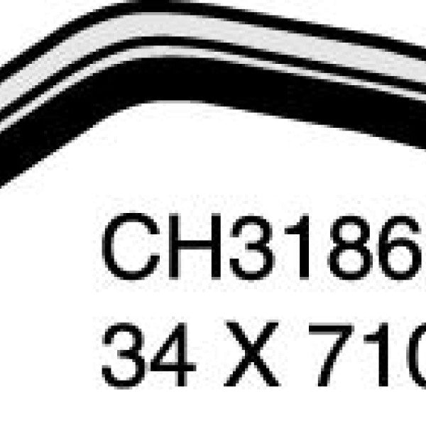 Hose - Top NISSAN Bluebird 1.6L CA16 CH3186 - MACKAY