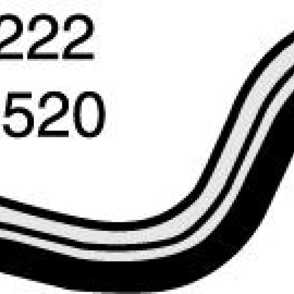 Hose - Bottom DAEWOO Nubira 2.0L 20SED DOHC CH3222 - MACKAY