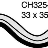 Hose - Top HYUNDAI SONATA 3.0L CH3254 - MACKAY