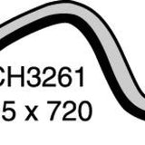 Hose - Heater MAZDA Tribute 2.0L YF CH3261 - MACKAY
