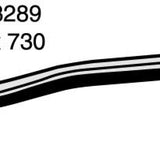 Hose - Bottom GM Buick 5.7L CH3289 - MACKAY
