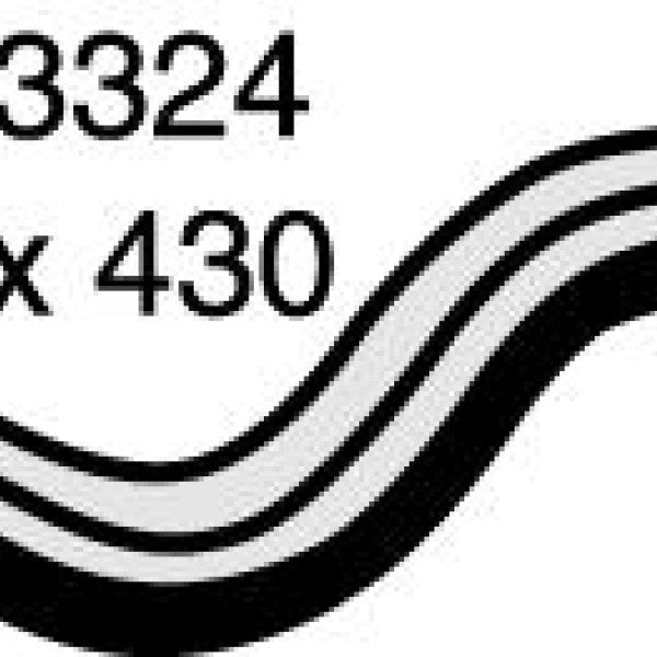 Hose - Top HONDA ACCORD A20A4 CH3324 - MACKAY