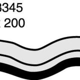 Hose - Top LEXUS IS300 2JZ-GE 3.0L CH3345 - MACKAY