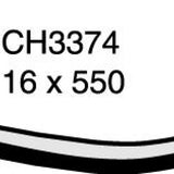 Hose - Heater FORD Courier 2.6L G6 CH3374 - MACKAY