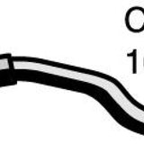 Hose - Heater TOYOTA Camry 2.4L 2AZFE CH3394 - MACKAY