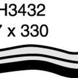 Hose - Bottom MAZDA 323 1.8L CH3432 - MACKAY