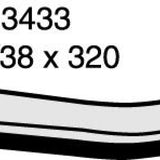 Hose - Top LANDROVER Discovery 2.5L Turbo CH3433 - MACKAY