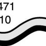 Hose - Bypass NISSAN Pulsar 1.6L CH3471 - MACKAY