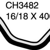 Hose - Heater TOYOTA Celica 5SFE CH3482 - MACKAY