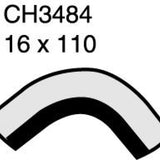 Hose - Heater TOYOTA Celica 5SFE CH3484 - MACKAY