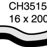 Hose - Bypass NISSAN PINTARA 2.0L CH3515 - MACKAY