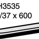 Hose - Top CHRYSLER Jeep Cherokee 2.5L CH3535 - MACKAY