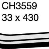 Hose - Top TOYOTA Cressida 3.0L 7MGE CH3559 - MACKAY