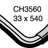 Hose - Bottom TOYOTA Cressida 3.0L 7MGE CH3560 - MACKAY