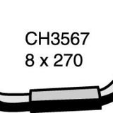 Hose - Bypass TOYOTA Cressida 3.0L 7MGE CH3567 - MACKAY