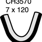 Hose - Bypass FORD Festiva 1.3 1.5L CH3570 - MACKAY
