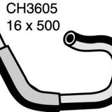 Hose - Heater HOLDEN JACKAROO 2.6L EFI 4ZE1 CH3605 - MACKAY