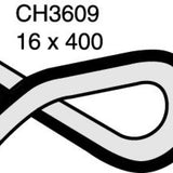 Hose - Heater HOLDEN RODEO 2.5L 4JA1 Diesel CH3609 - MACKAY