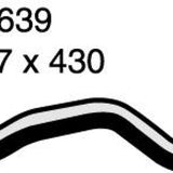 Hose - Heater FORD Mondeo 2.0L SD CH3639 - MACKAY