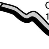 Hose - Heater SUBARU Impreza 2.0L CH3656 - MACKAY