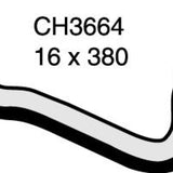Hose - Heater NISSAN Navara 2.4L KA24E CH3664 - MACKAY
