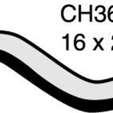 Hose - Heater HYUNDAI EXCEL 1.5L G4DJ CH3682 - MACKAY
