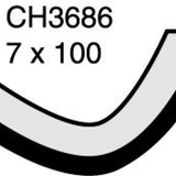 Hose - Bypass MAZDA Eunos 800 2.5L V6 CH3686 - MACKAY