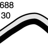 Hose - Bypass MAZDA Eunos 800 2.5L V6 CH3688 - MACKAY