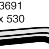 Hose - Bottom FORD Territory 4.0L 6Cyl CH3691 - MACKAY
