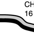 Hose - Heater HONDA PRELUDE 2.0L CH3707 - MACKAY