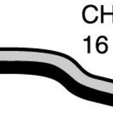Hose - Heater HONDA PRELUDE 2.0L CH3707 - MACKAY