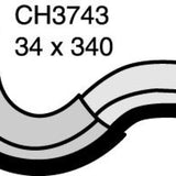 Hose - Bottom NISSAN Navara 3.0L ZD30Turbo CH3743 - MACKAY