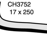 Hose - Bypass TOYOTA PRADO 4.0L DOHC 1GR-FE CH3752 - MACKAY
