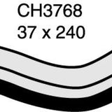 Hose - Bottom TOYOTA HiAce 2.7L 2TRFE CH3768 - MACKAY