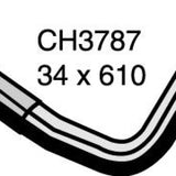 Hose - Top MITSUBISHI PAJERO 6G72 6 cyl CH3787 - MACKAY