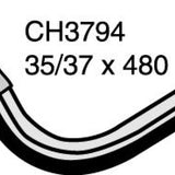 Hose - Bottom BMW Z3 1.9L M44 CH3794 - MACKAY